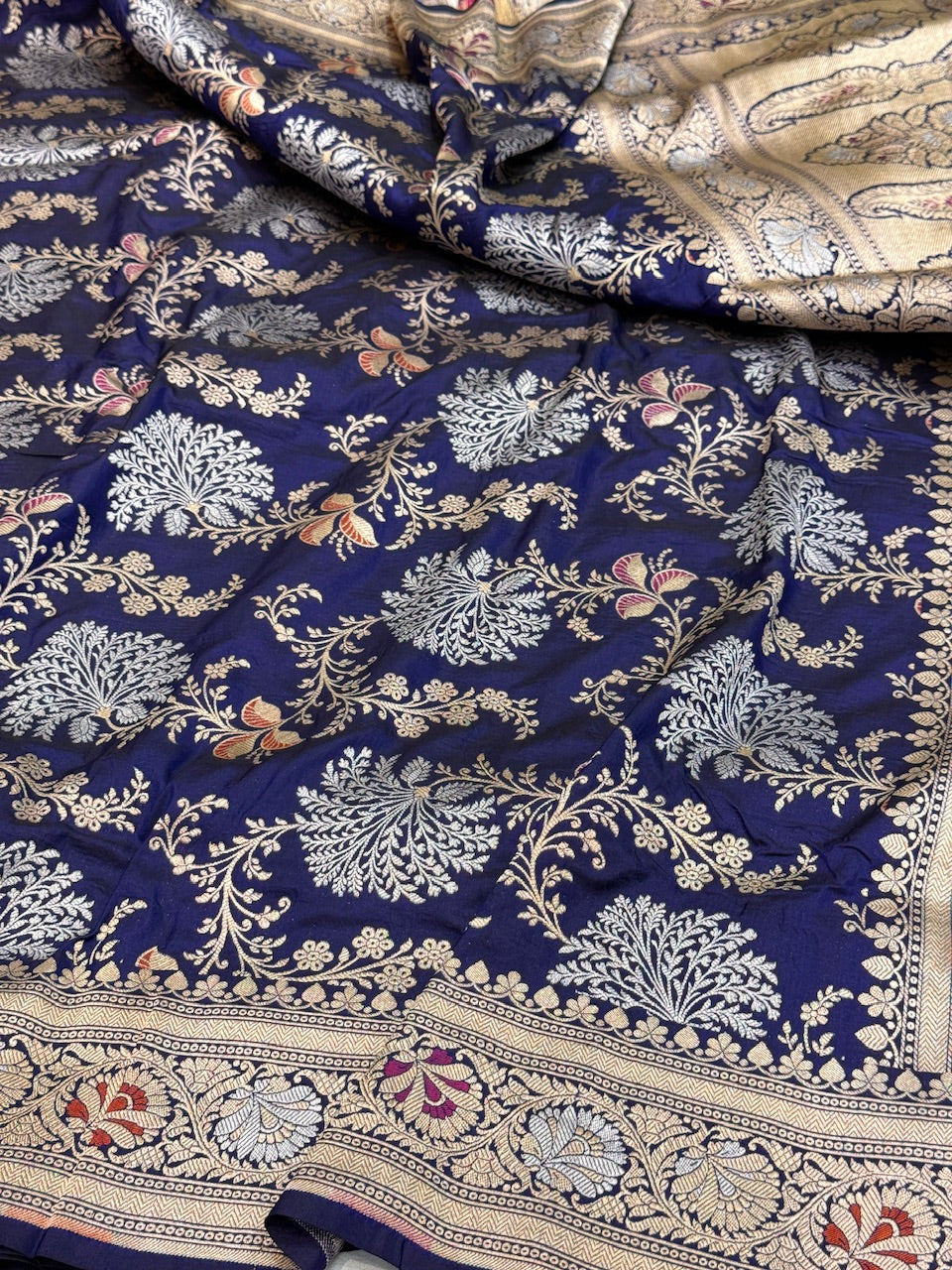 Banarasi Minakari Pure Silk Saree