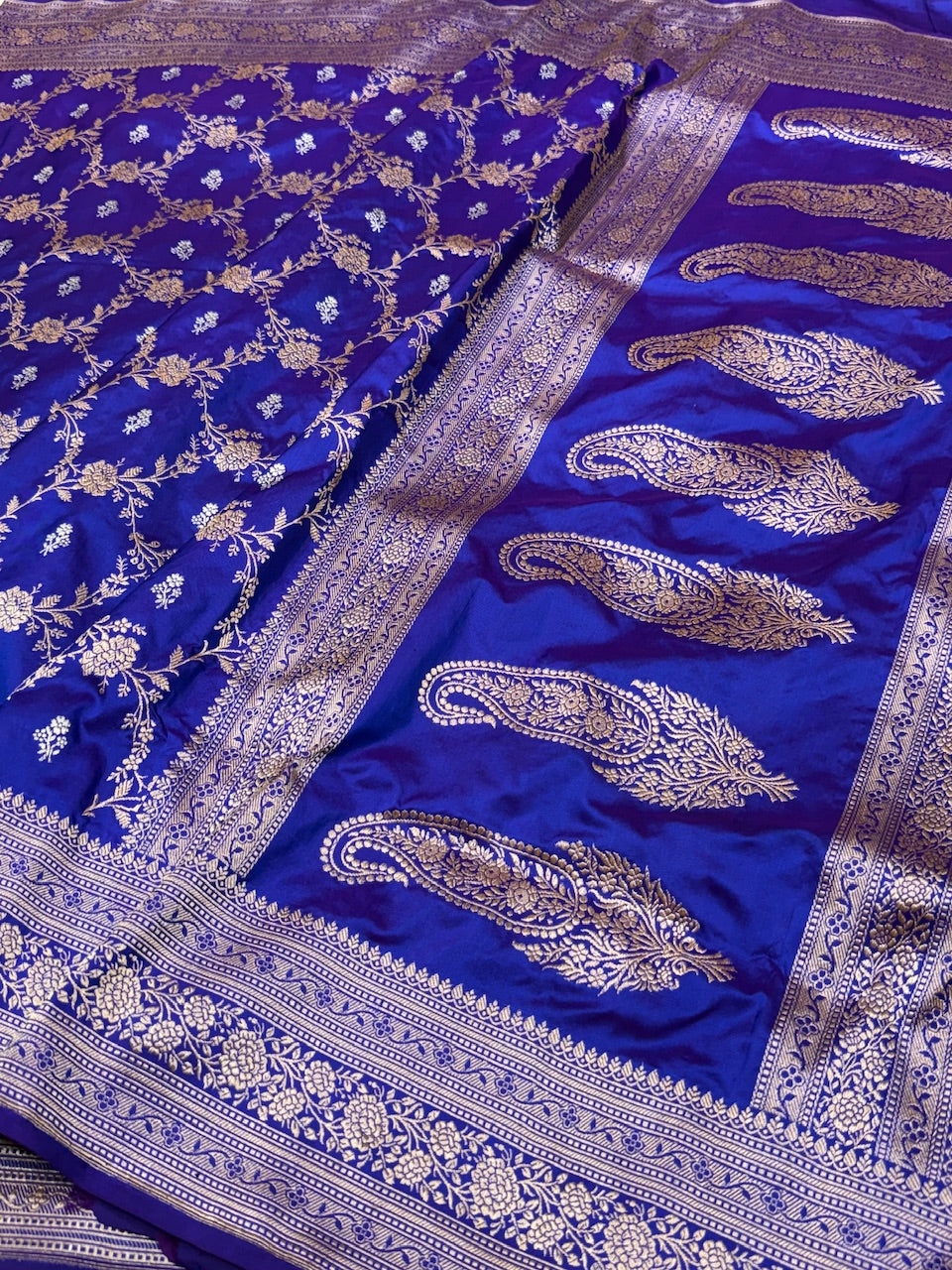 Handwoven Pure Banarasi Silk Saree