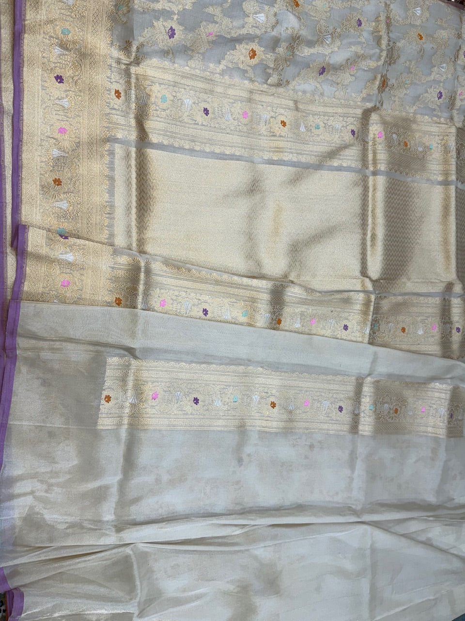 Handwoven Banarasi Pure Tissue Saree