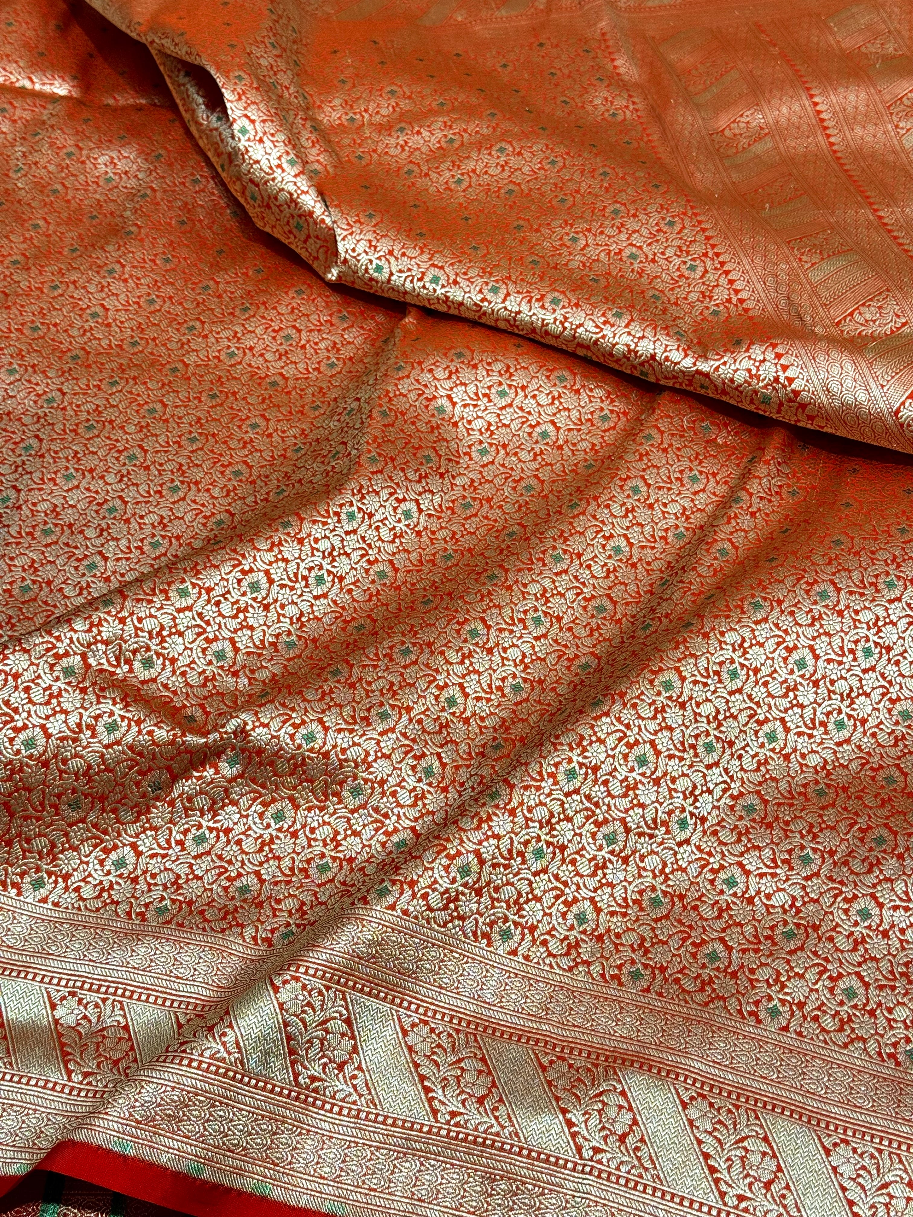 Banarasi Pure Silk Brocade Saree