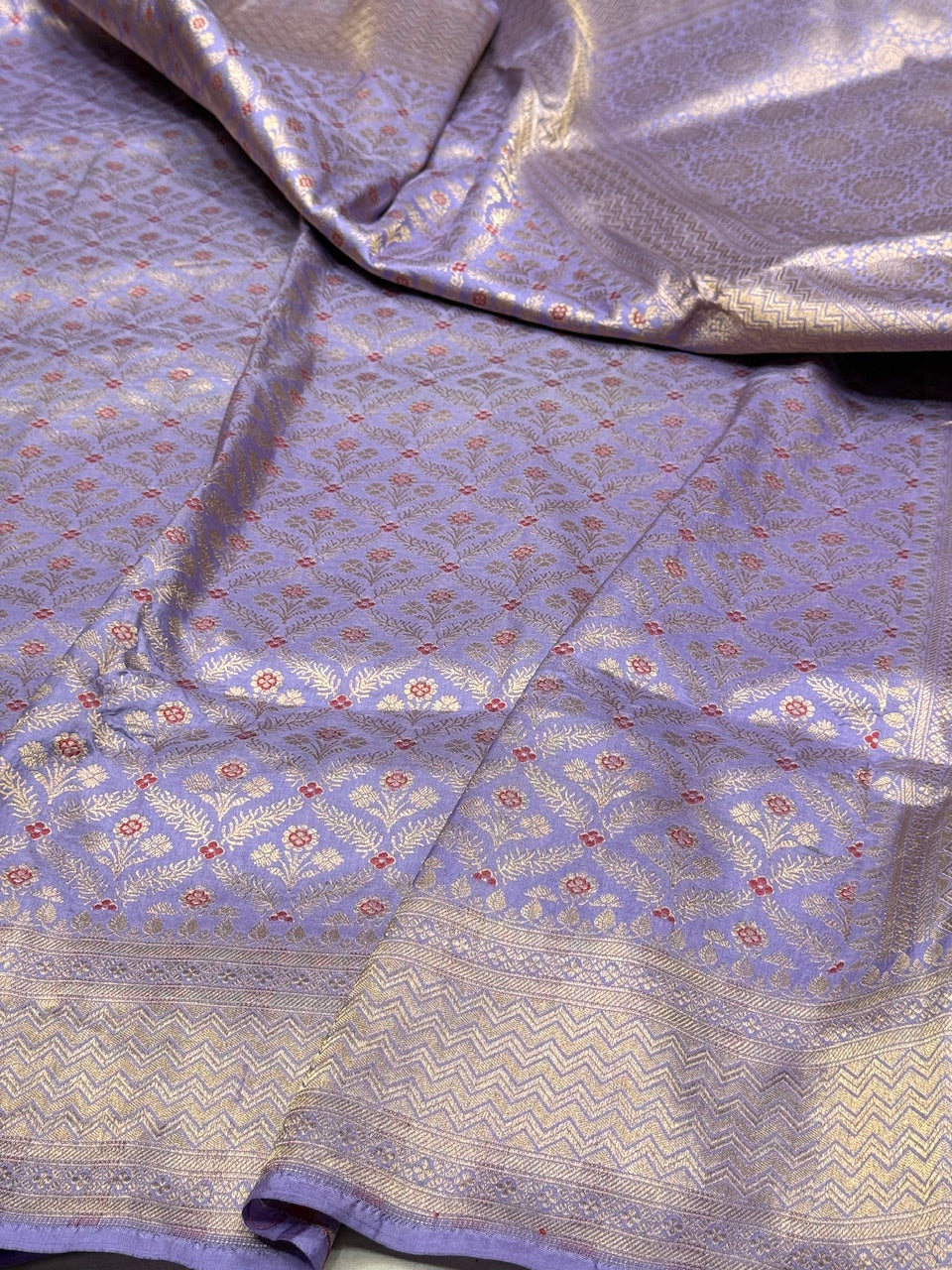 Banarasi Minakari Pure Silk Brocade Saree