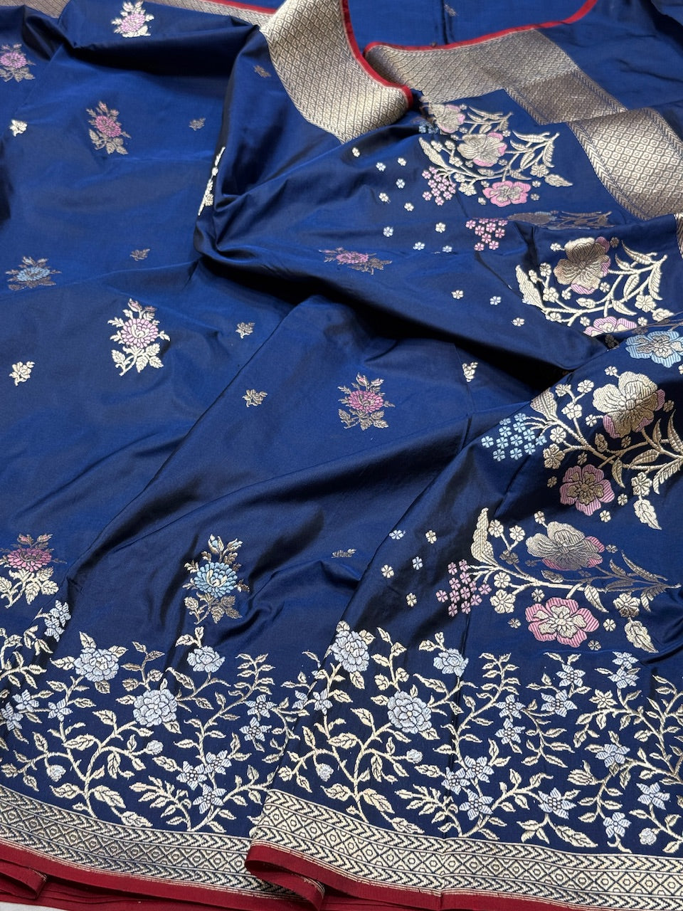 Handwoven Pure Banarasi Silk Saree
