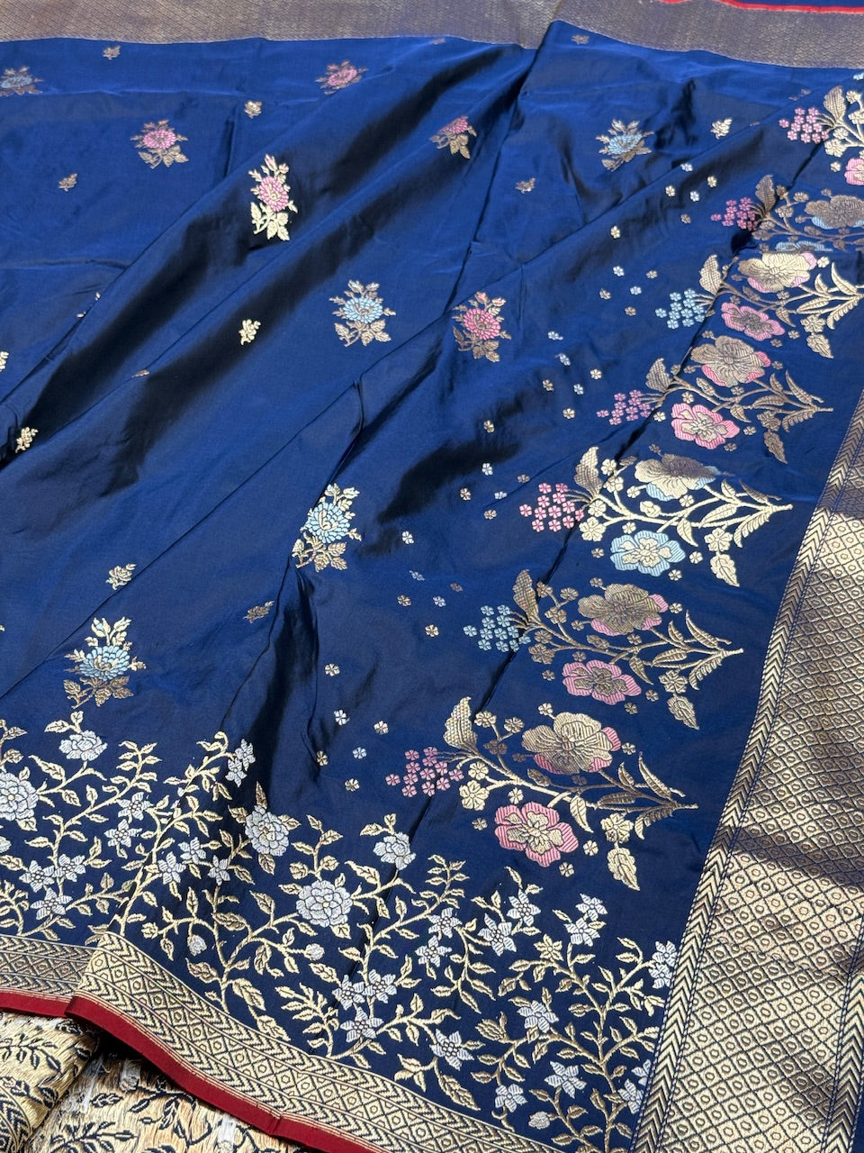 Handwoven Pure Banarasi Silk Saree