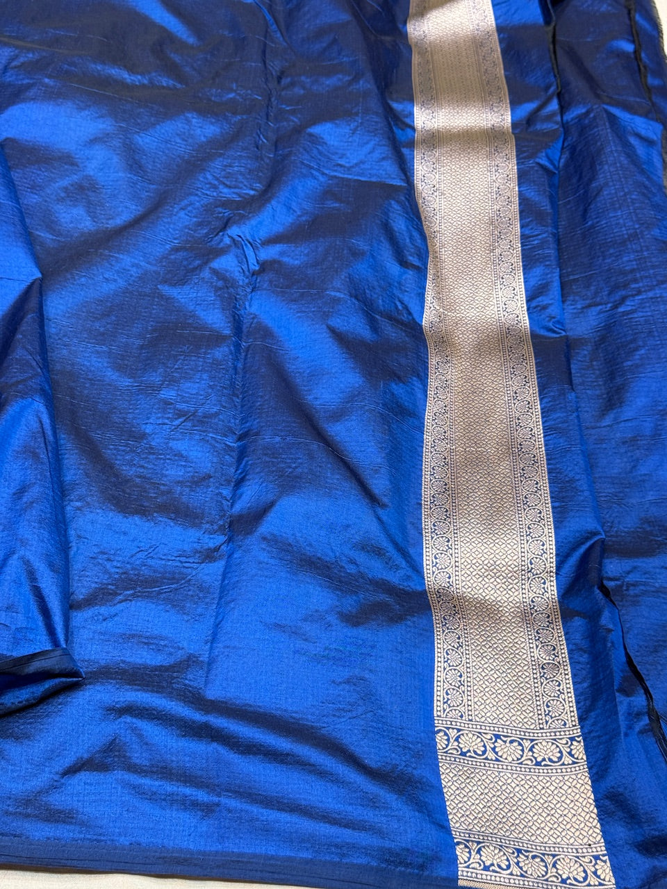 Wine Banarasi Pure Silk Saree