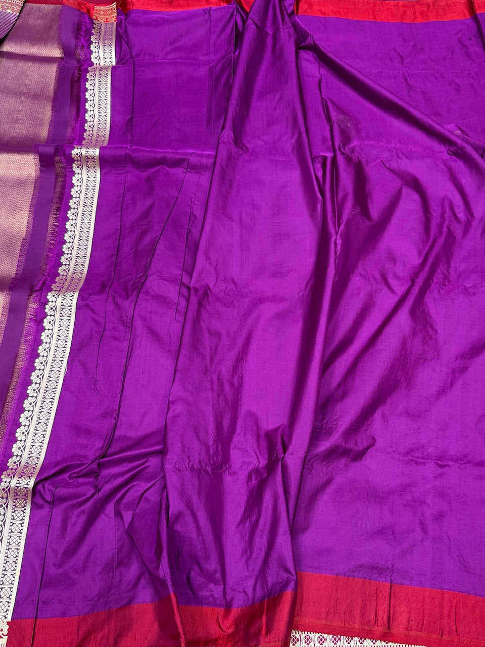 Handwoven Pure Silk Brocade Saree