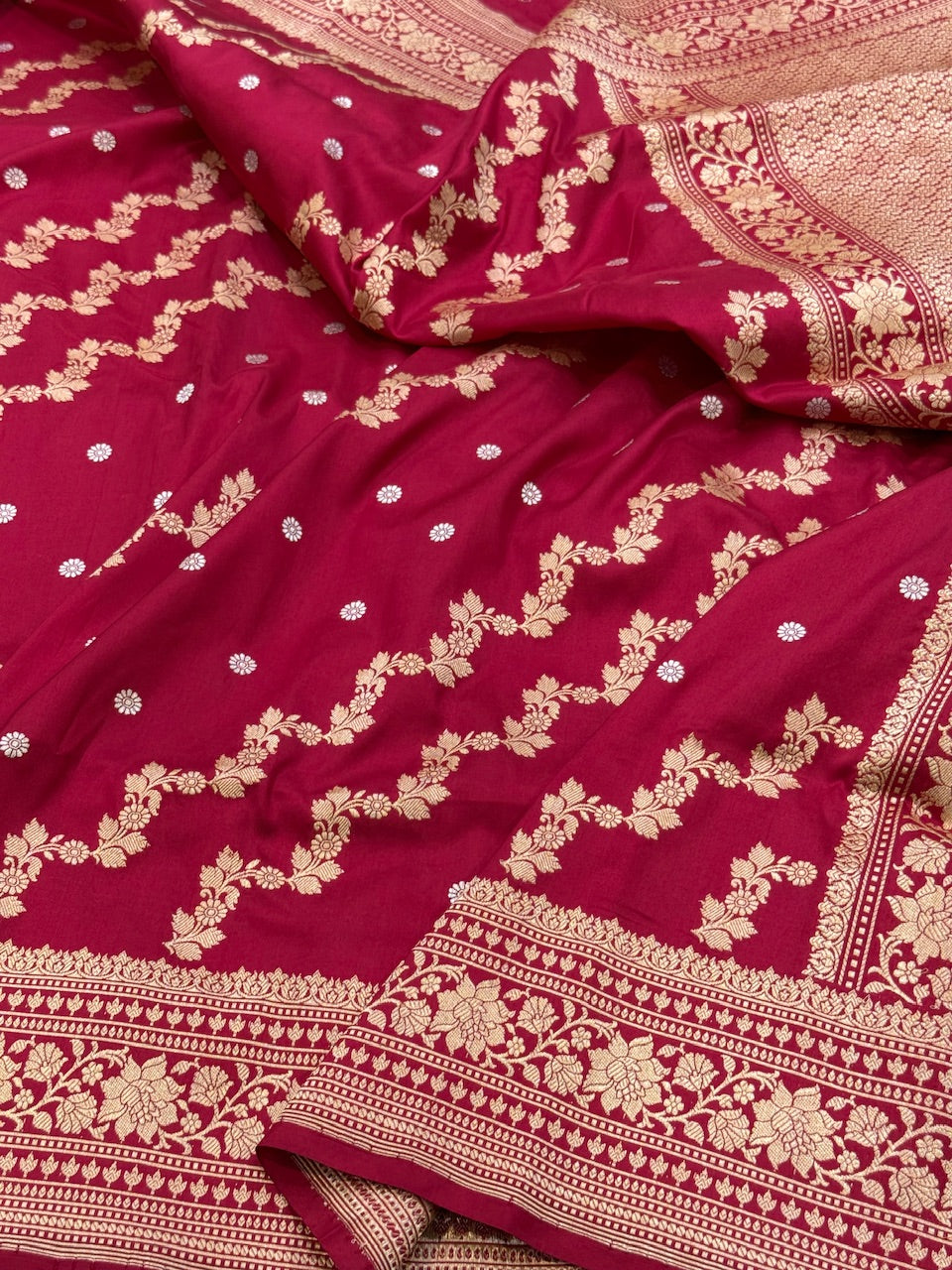 Handwoven Pure Banarasi Silk Saree