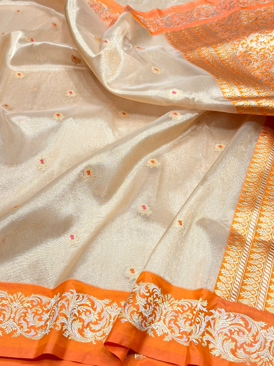 Handwoven Banarasi Pure Tissue Saree