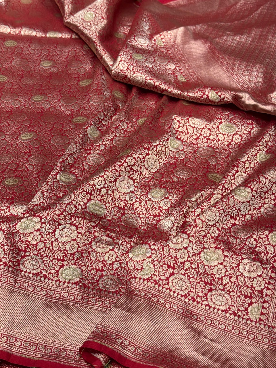 Banarasi Minakari Silk Brocade Saree
