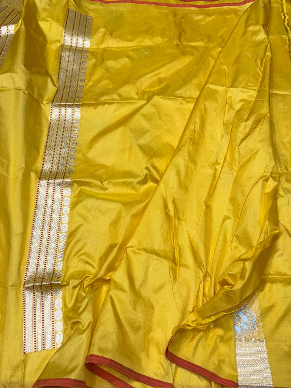 Handwoven Pure Banarasi Silk Brocade Saree