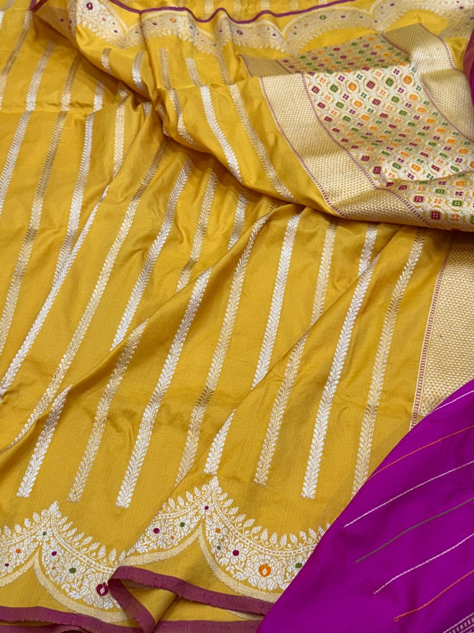 Handwoven Pure Banarasi Silk Saree