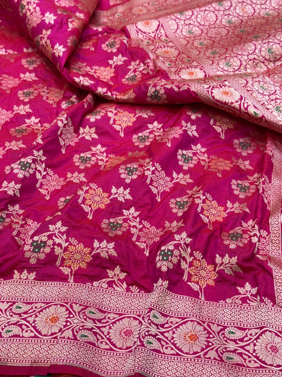 Banarasi Minakari Pure Silk Saree
