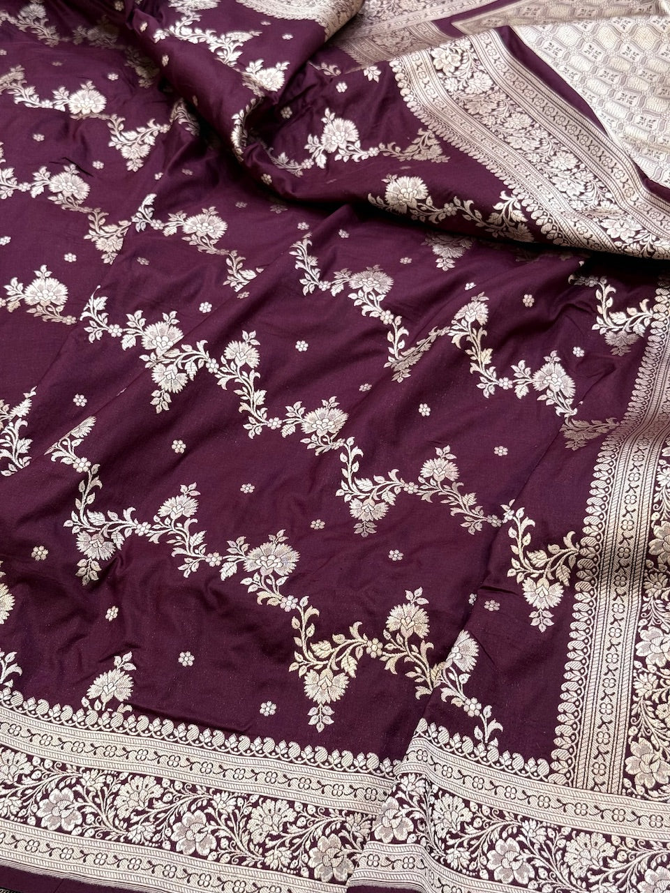 Banarasi Pure Katan Silk Saree