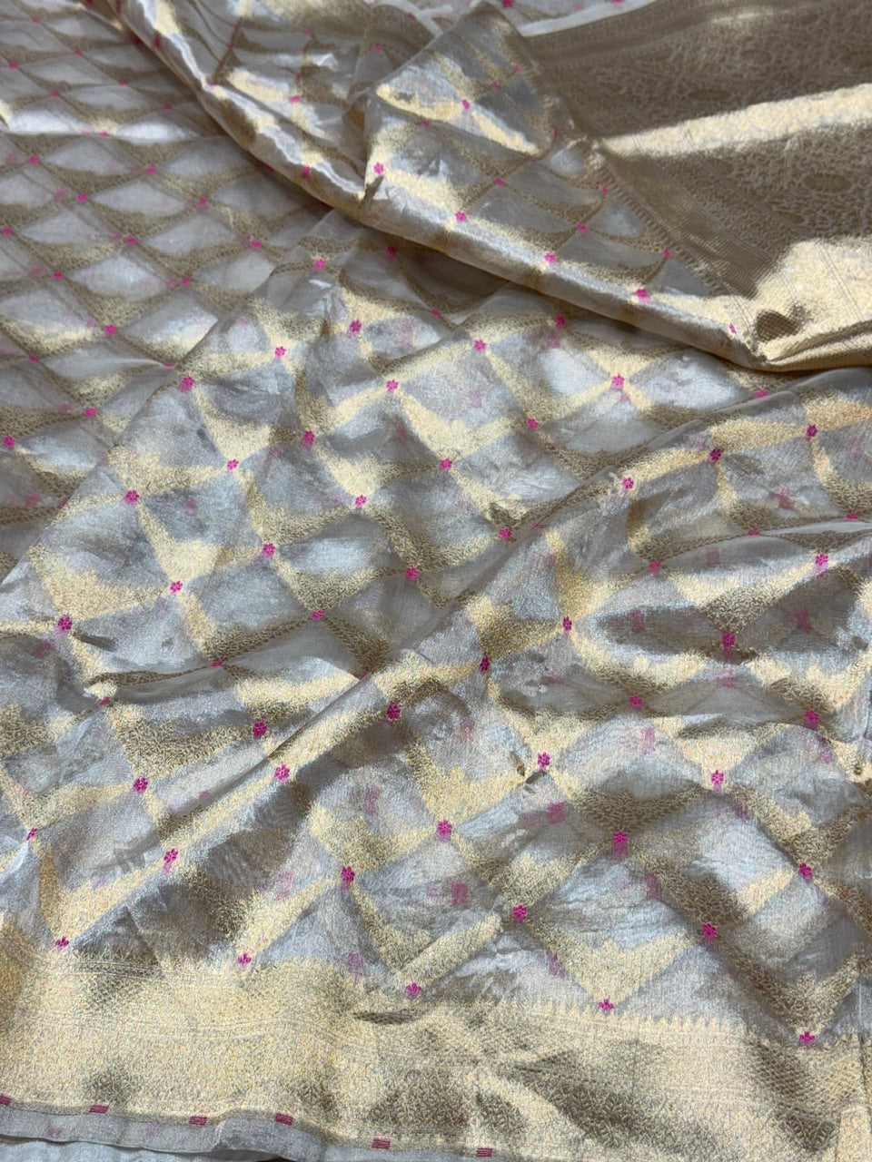 Gold Tissue Silk Saree