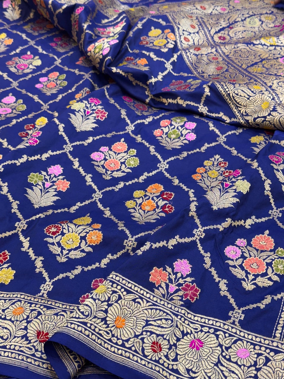Handwoven Pure Banarasi Silk Saree