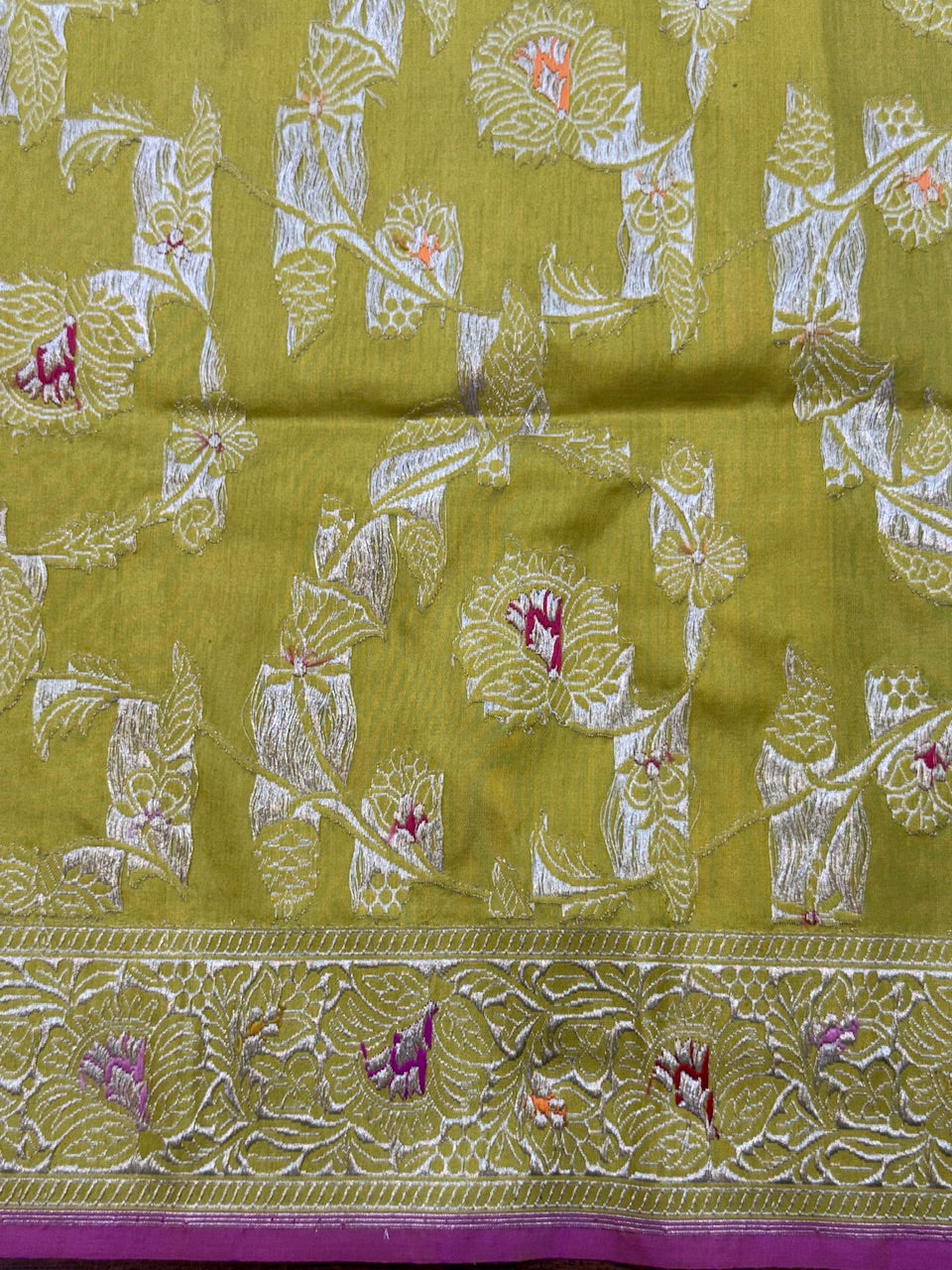 Handwoven Pure Banarasi Silk Saree