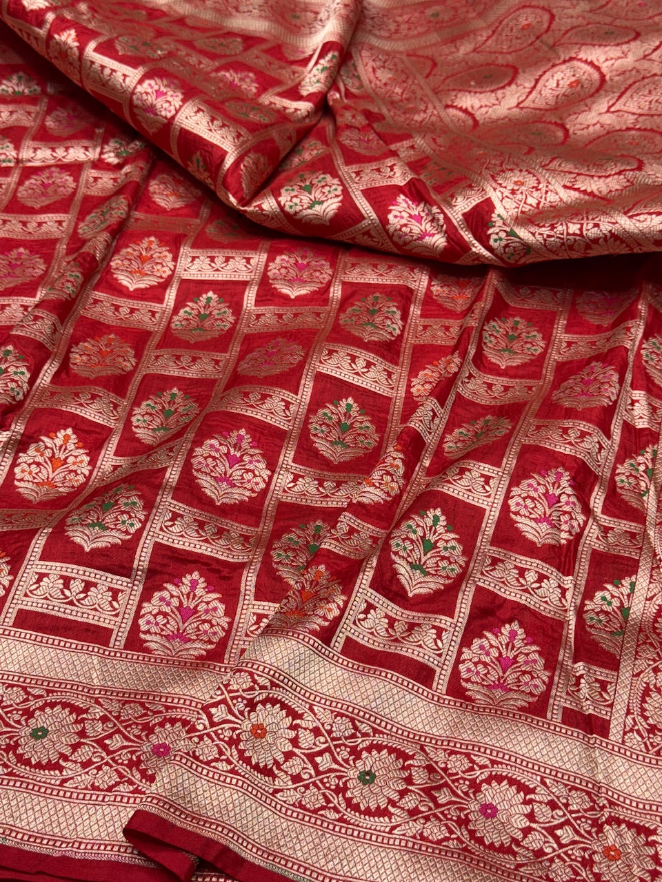 Banarasi Minakari Pure Silk Saree