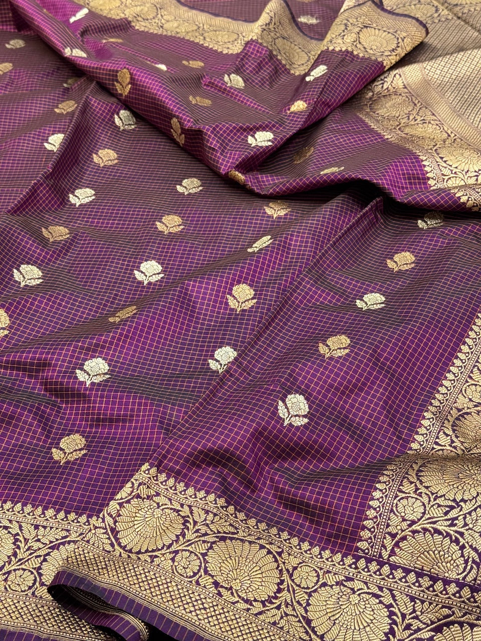 Handwoven Pure Banarasi Silk Saree