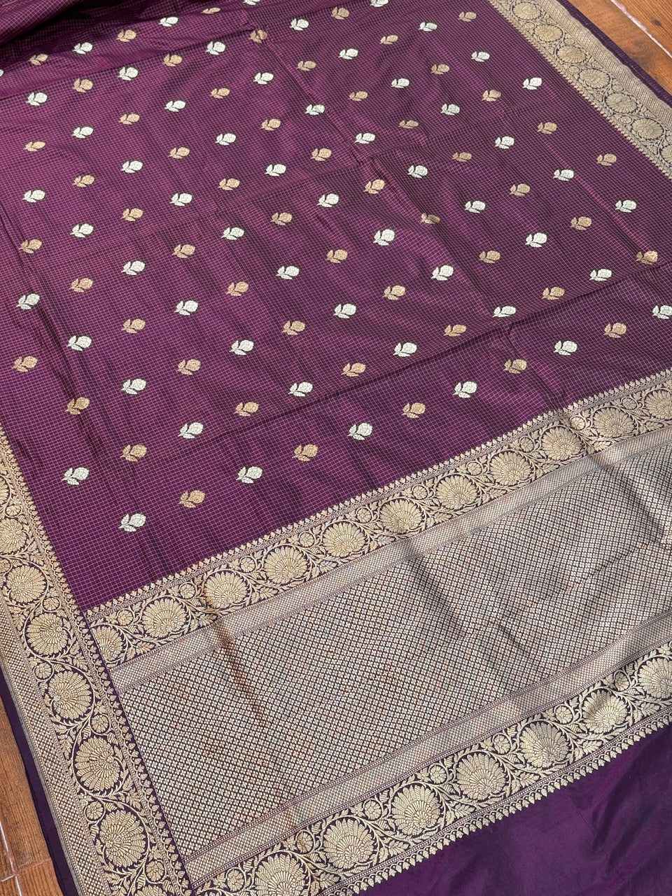 Handwoven Pure Banarasi Silk Saree
