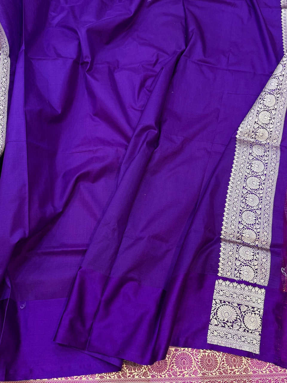 Multicolour Banarasi Pure Katan Silk Saree