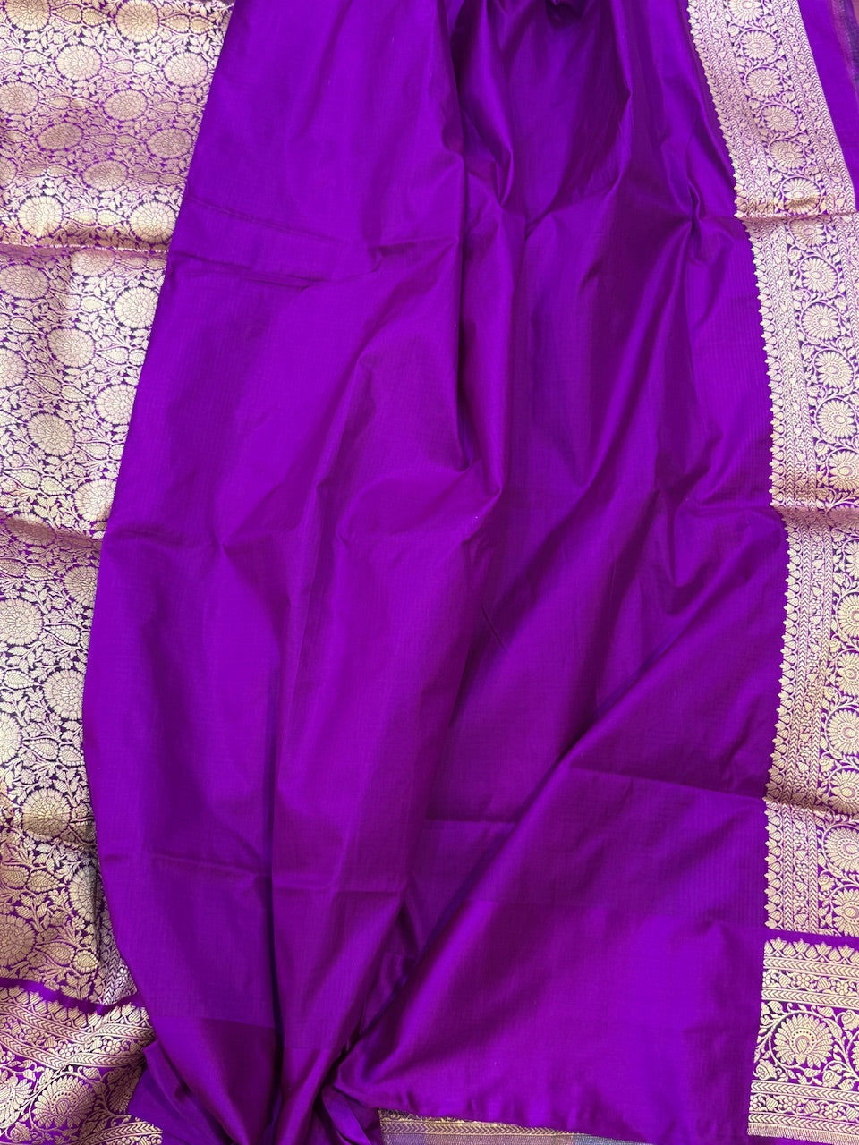 Multicolour Banarasi Pure Katan Silk Saree