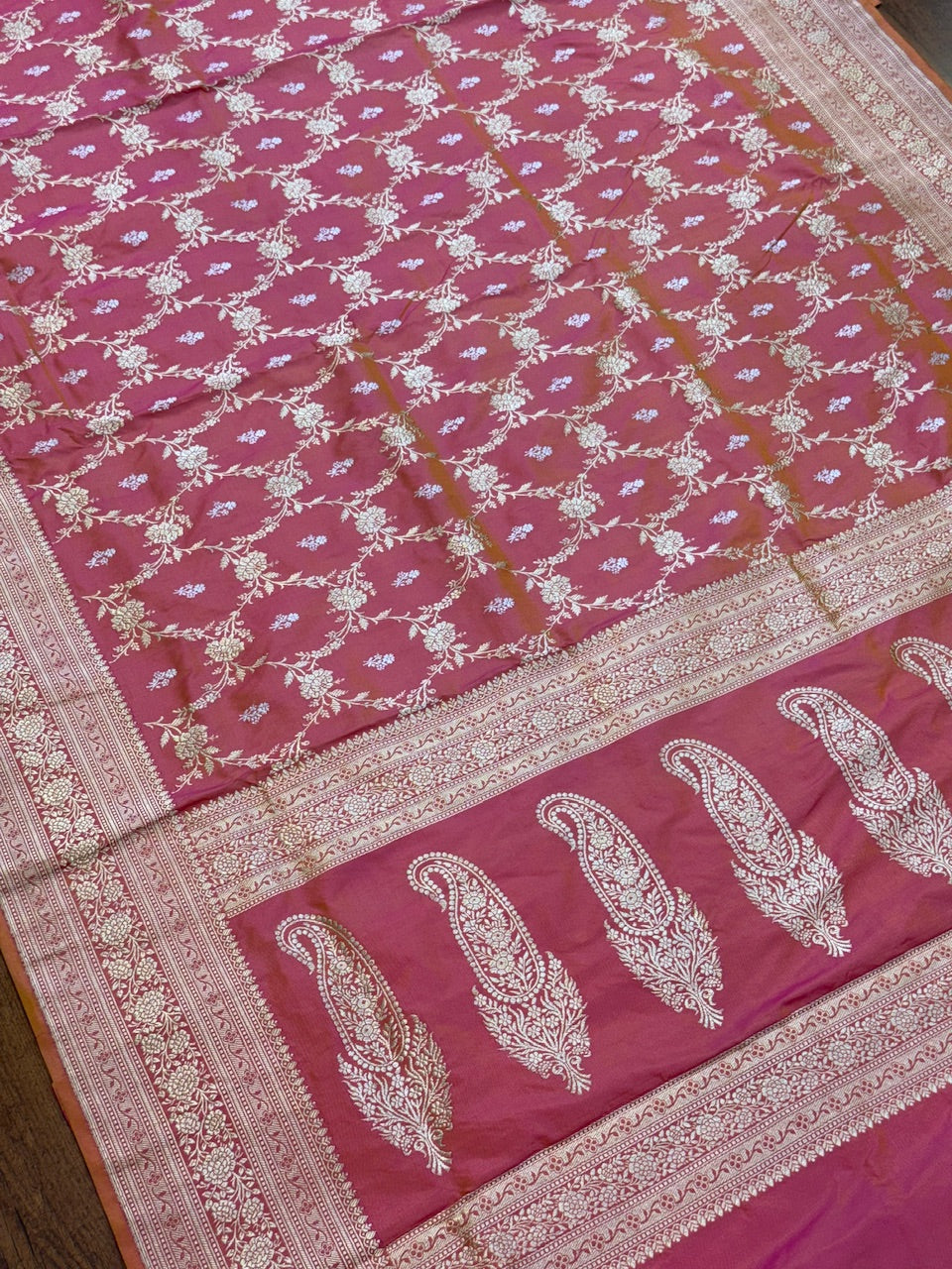 Handwoven Pure Banarasi Silk Saree