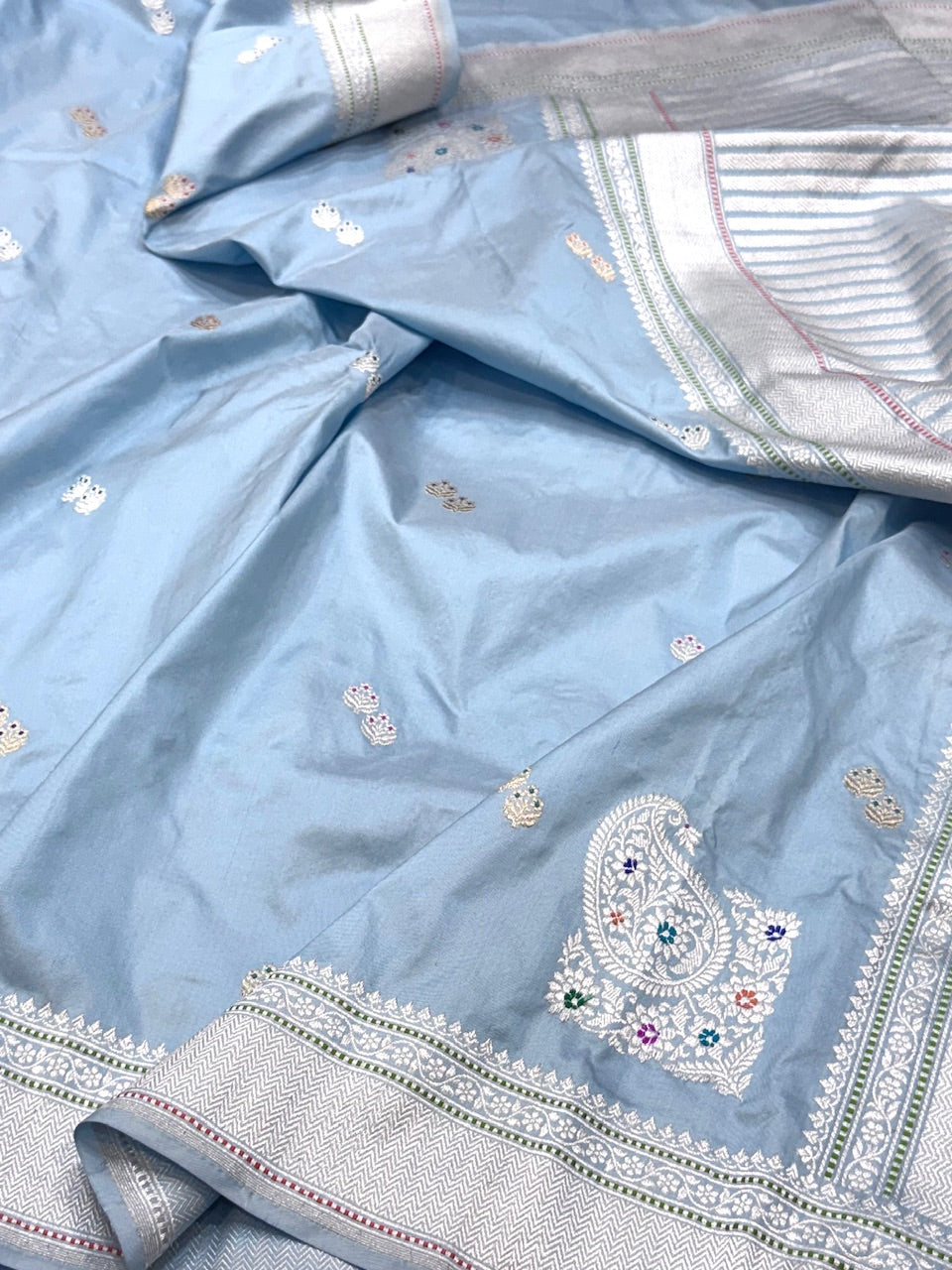 Handwoven Koniya Pure Banarasi Silk Saree