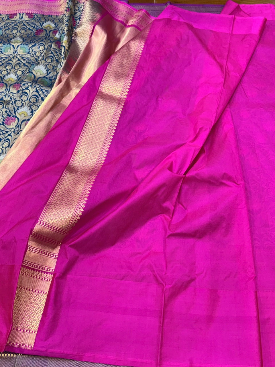 Handwoven Pure Banarasi Brocade Saree