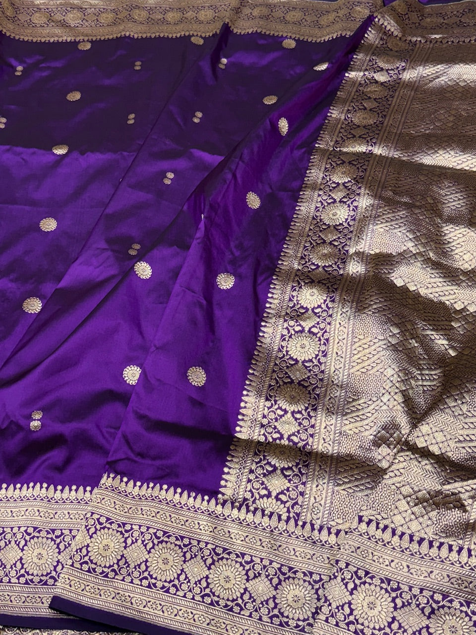 Handwoven Vintage Banarasi Pure Silk Saree
