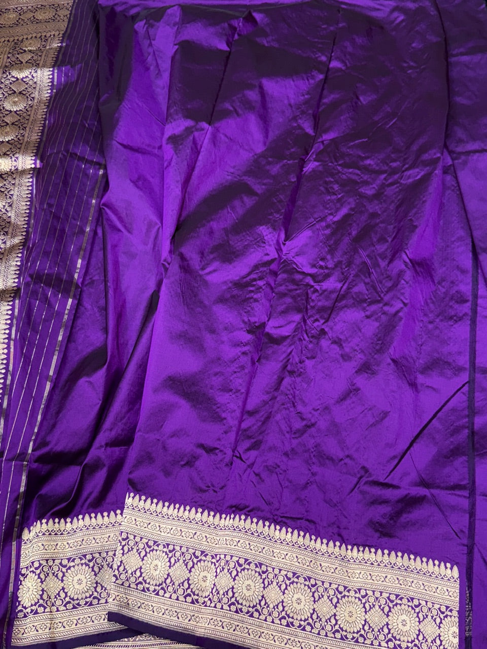 Handwoven Vintage Banarasi Pure Silk Saree