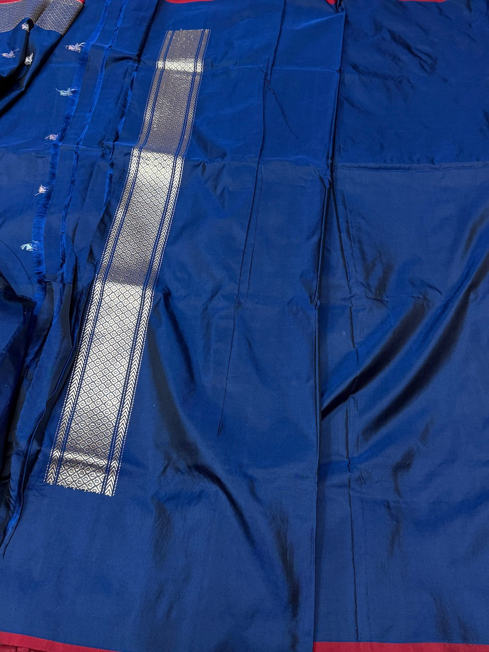 Lemon Yellow Handwoven Pure Banarasi Silk Saree