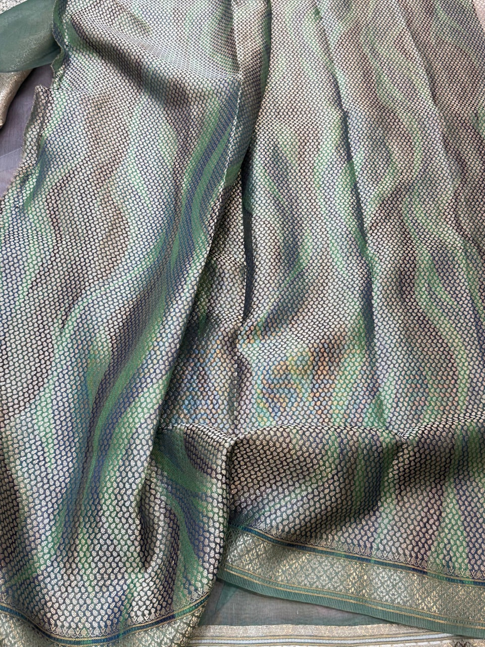 Printed Pure Organza Silk Saree