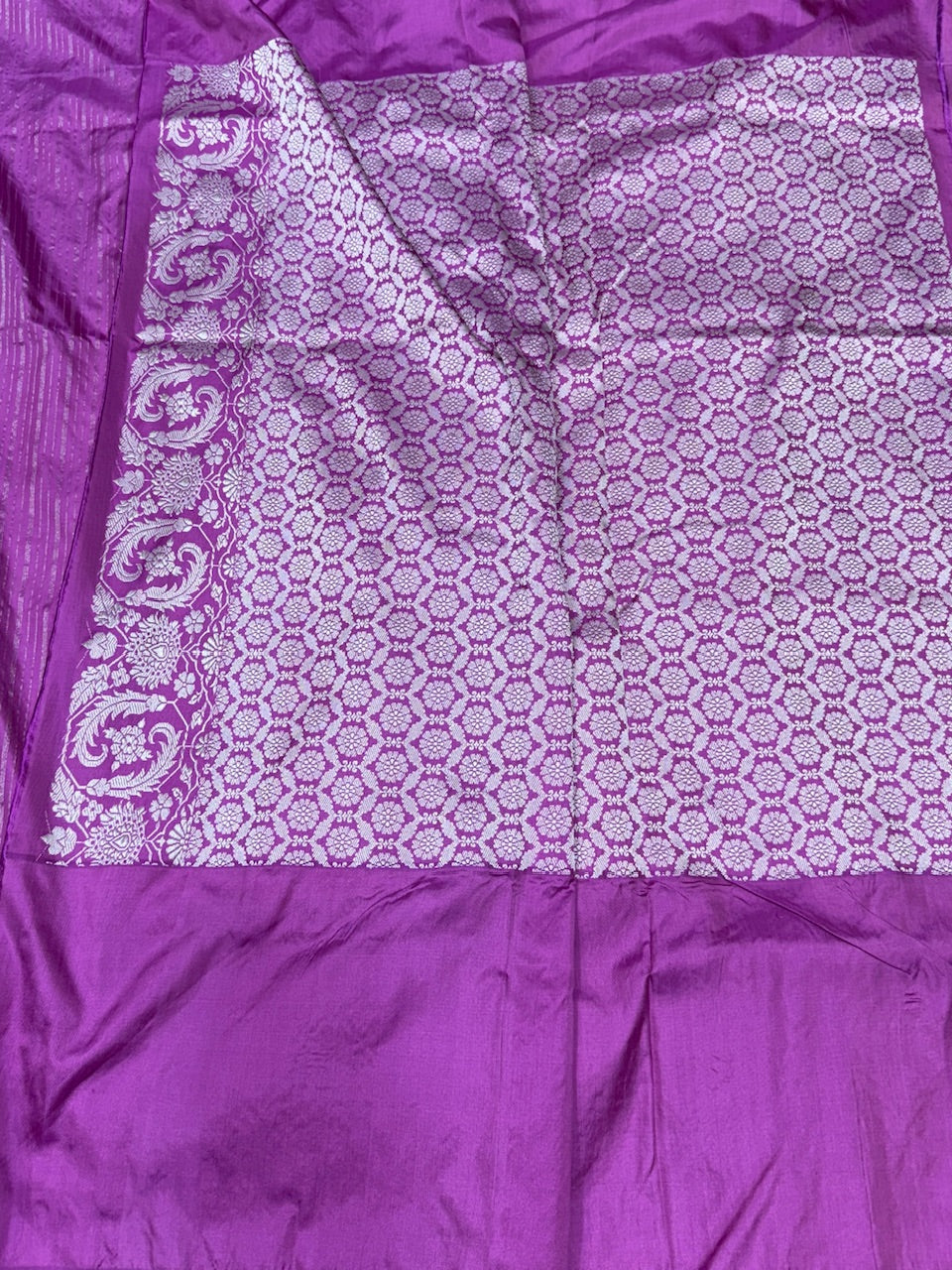 Peach Ektara Silk Handwoven Saree