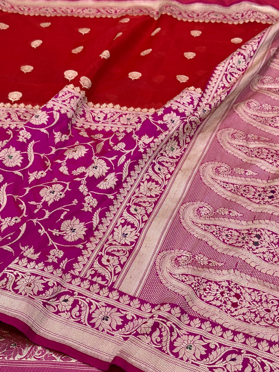 Handwoven Pure Banarasi Silk Saree