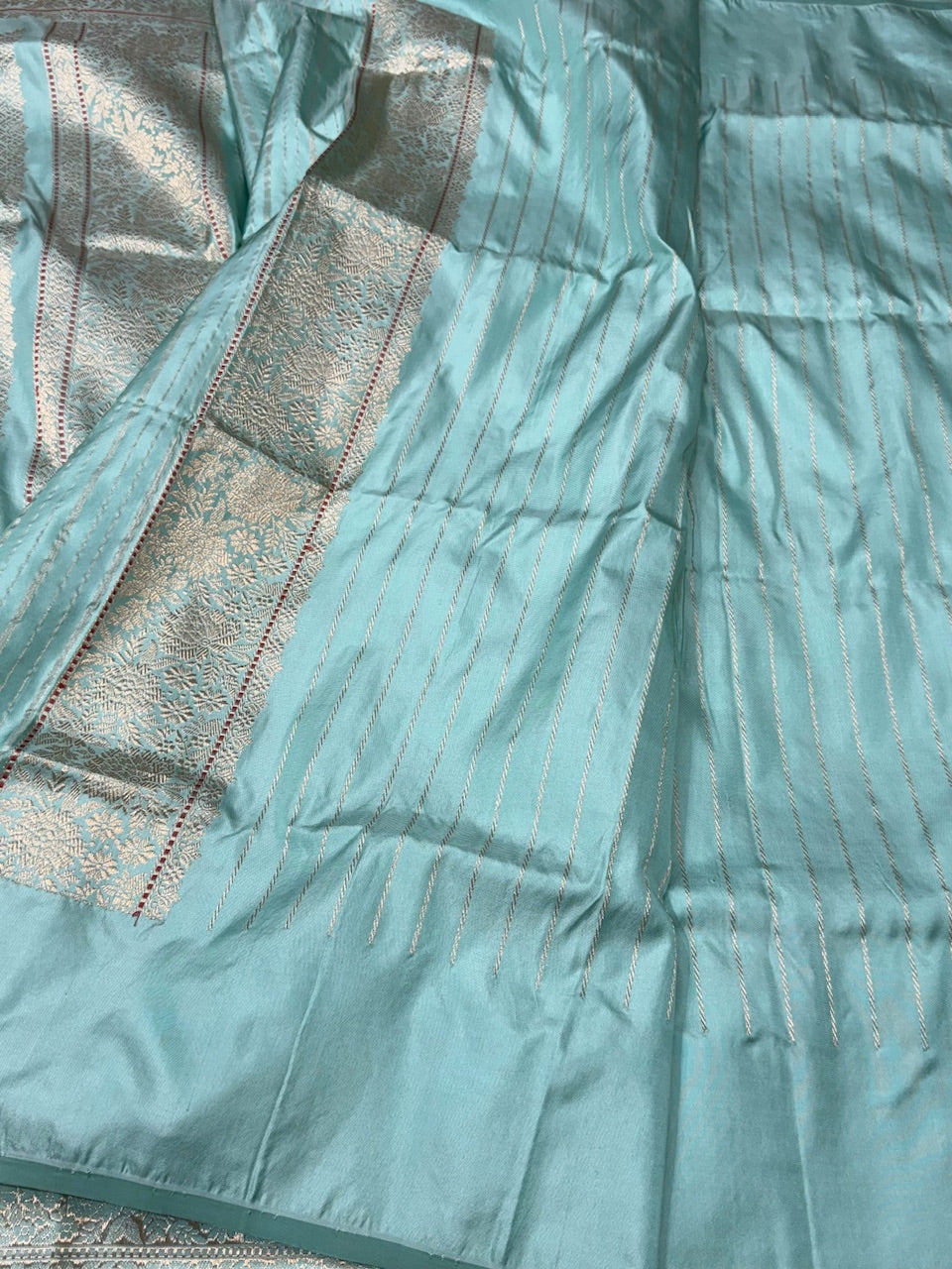 Handwoven Banarasi Ektara Silk Saree