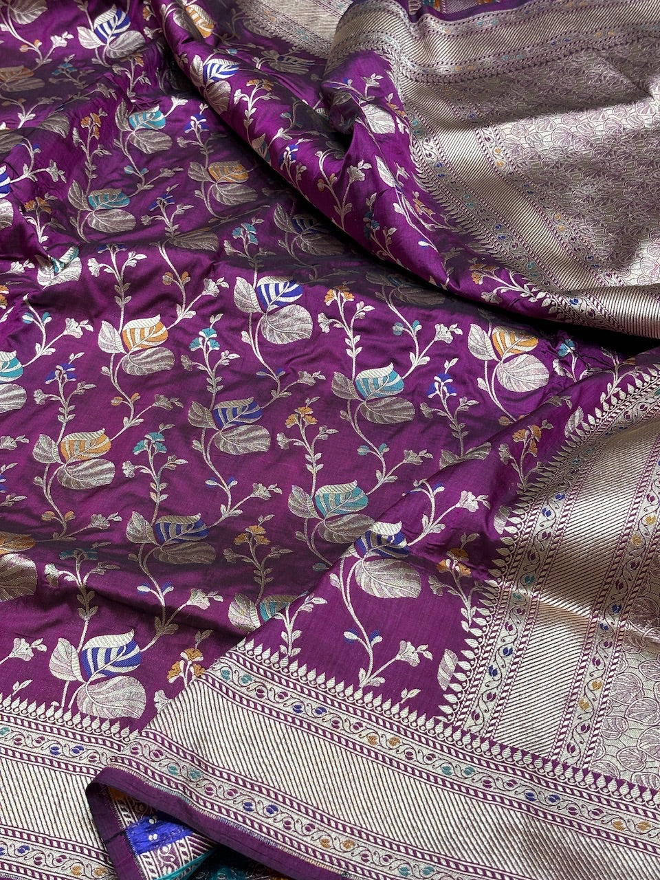 Banarasi Minakari Pure Silk Saree