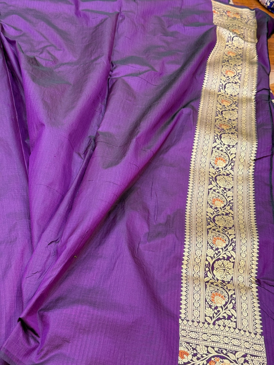 Banarasi Minakari Pure Katan Silk Saree