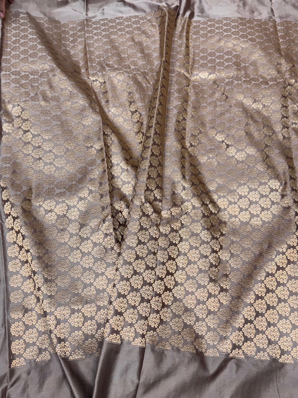 Handwoven Banarasi Pure Satin Silk Saree