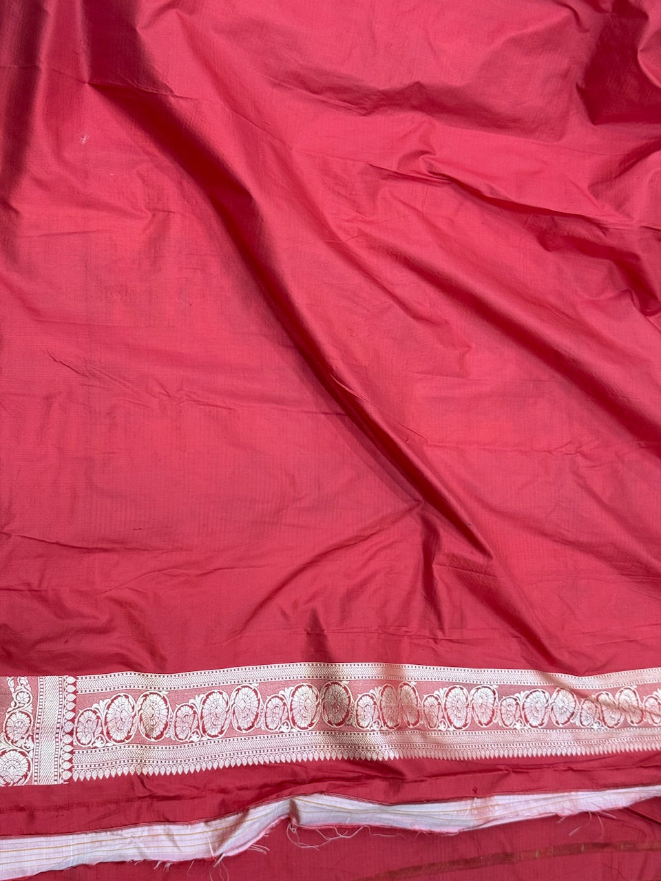 Red Rangkaat Pure Banarasi Saree