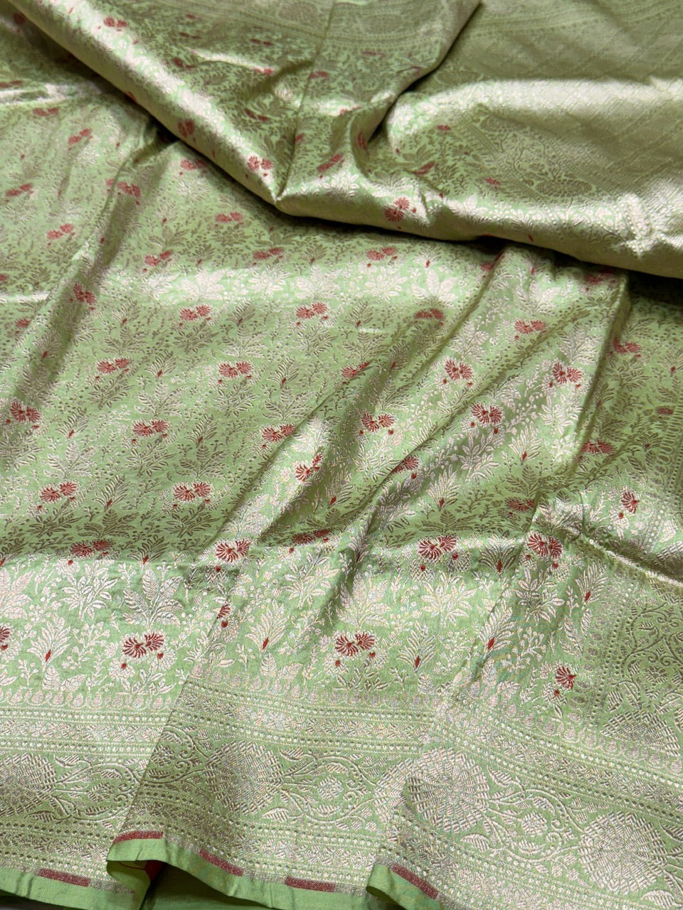 Banarasi Minakari Pure Silk Brocade Saree