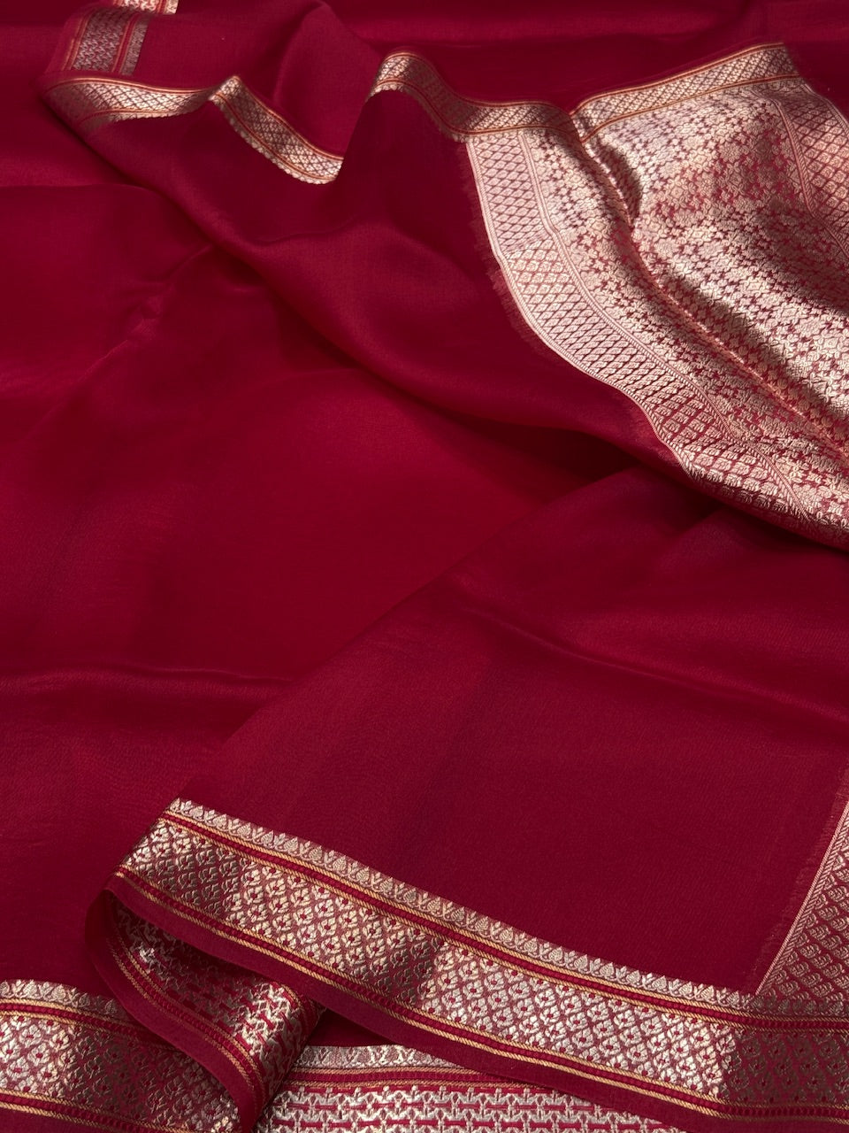 Banarasi Pure Organza Silk Saree