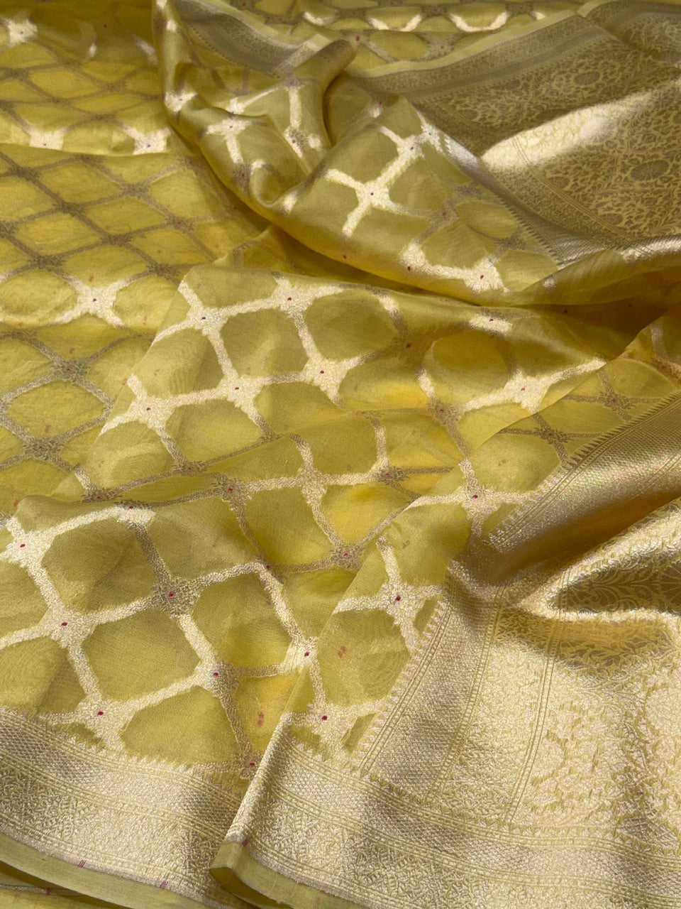 Banarasi Pure Organza Silk Saree