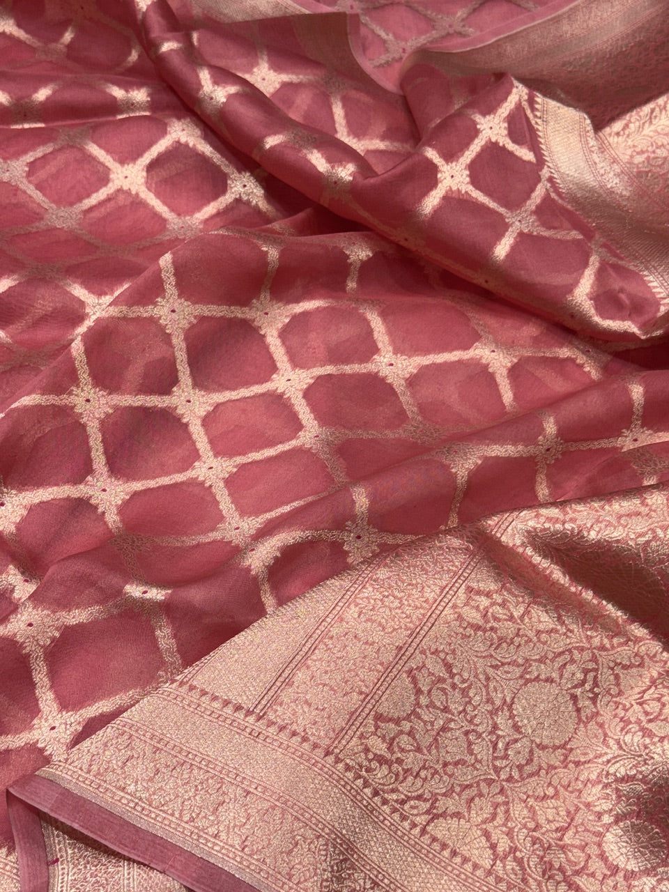 Banarasi Pure Organza Silk Saree