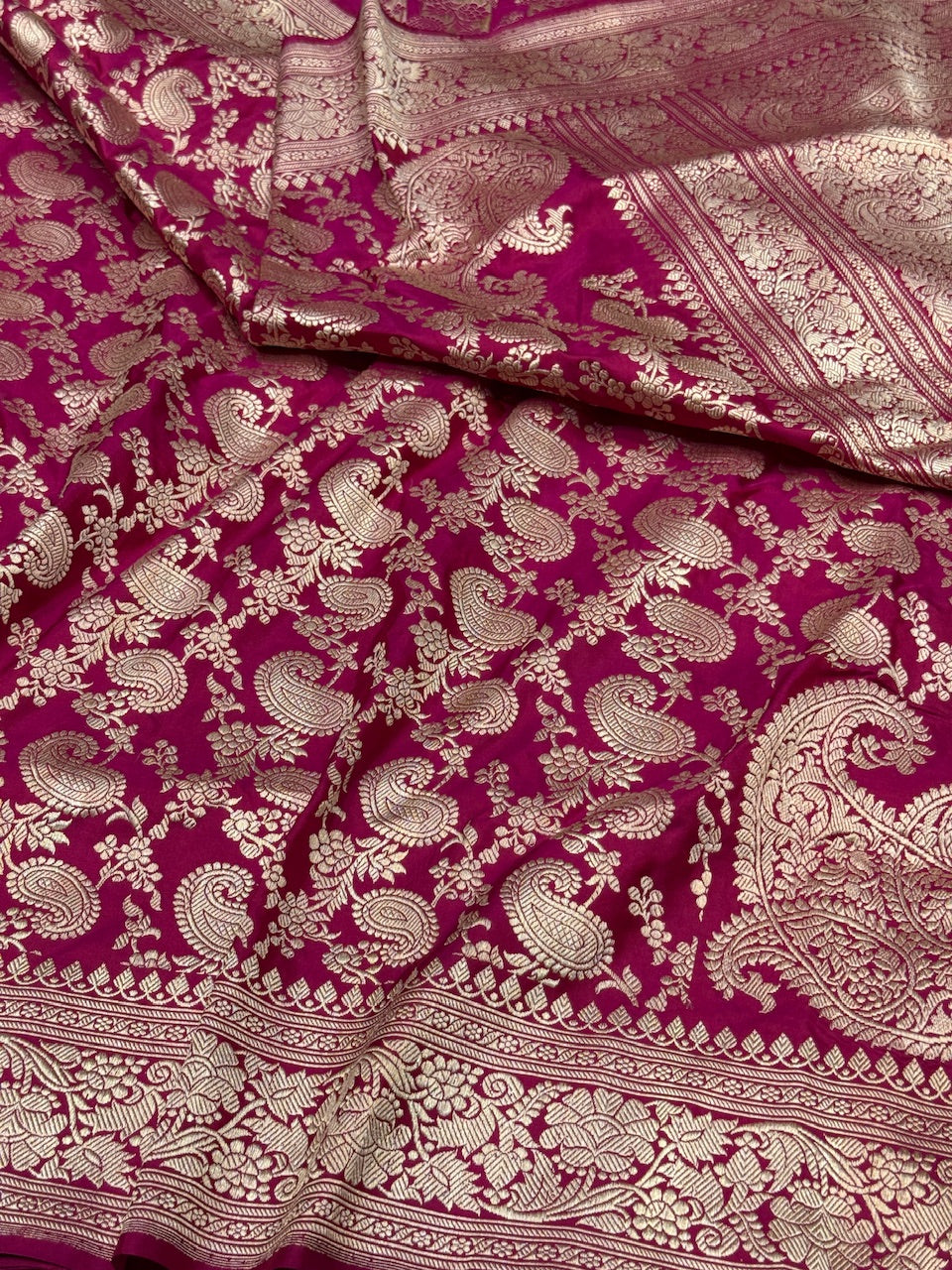 Handwoven Pure Banarasi Silk Saree