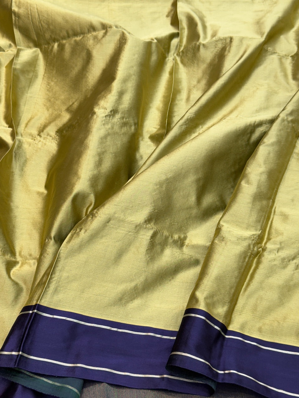 Handwoven Pure Banarasi Satin Tanchoi Silk Saree