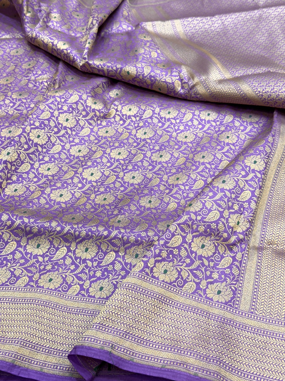 Banarasi Minakari Pure Katan Silk Brocade Saree – Rich Traditional Brocade Weave