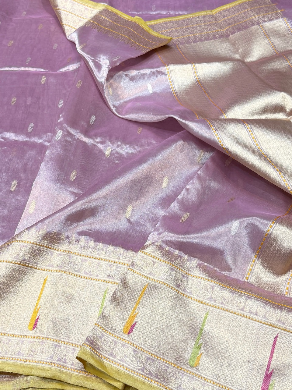 Handwoven Banarasi Pure Tissue Saree