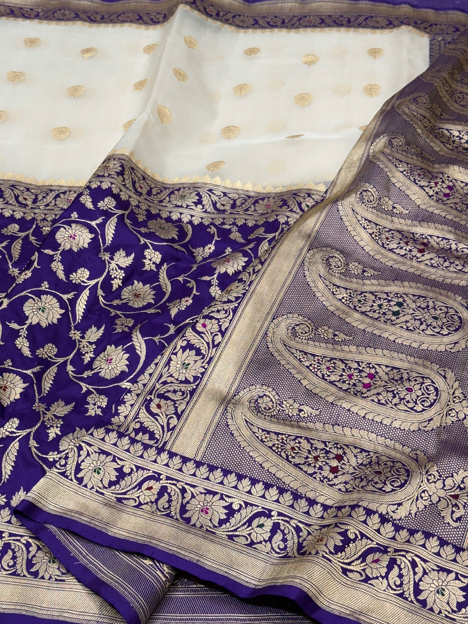 Handwoven Pure Banarasi Silk Saree