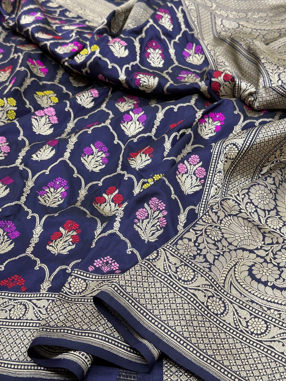 Handwoven Pure Banarasi Silk Saree