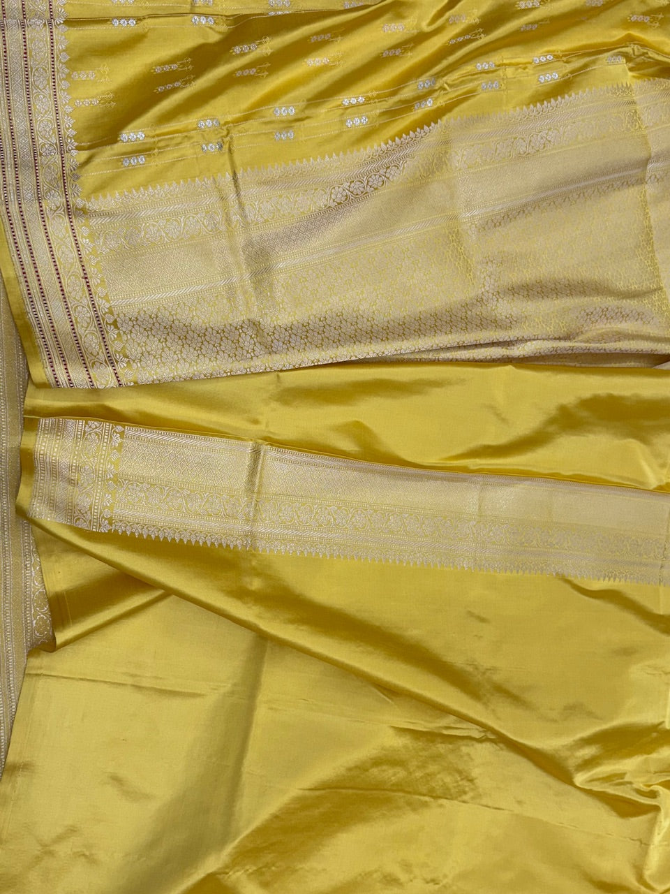 Handwoven Banarasi Satin Tanchoi Silk Saree