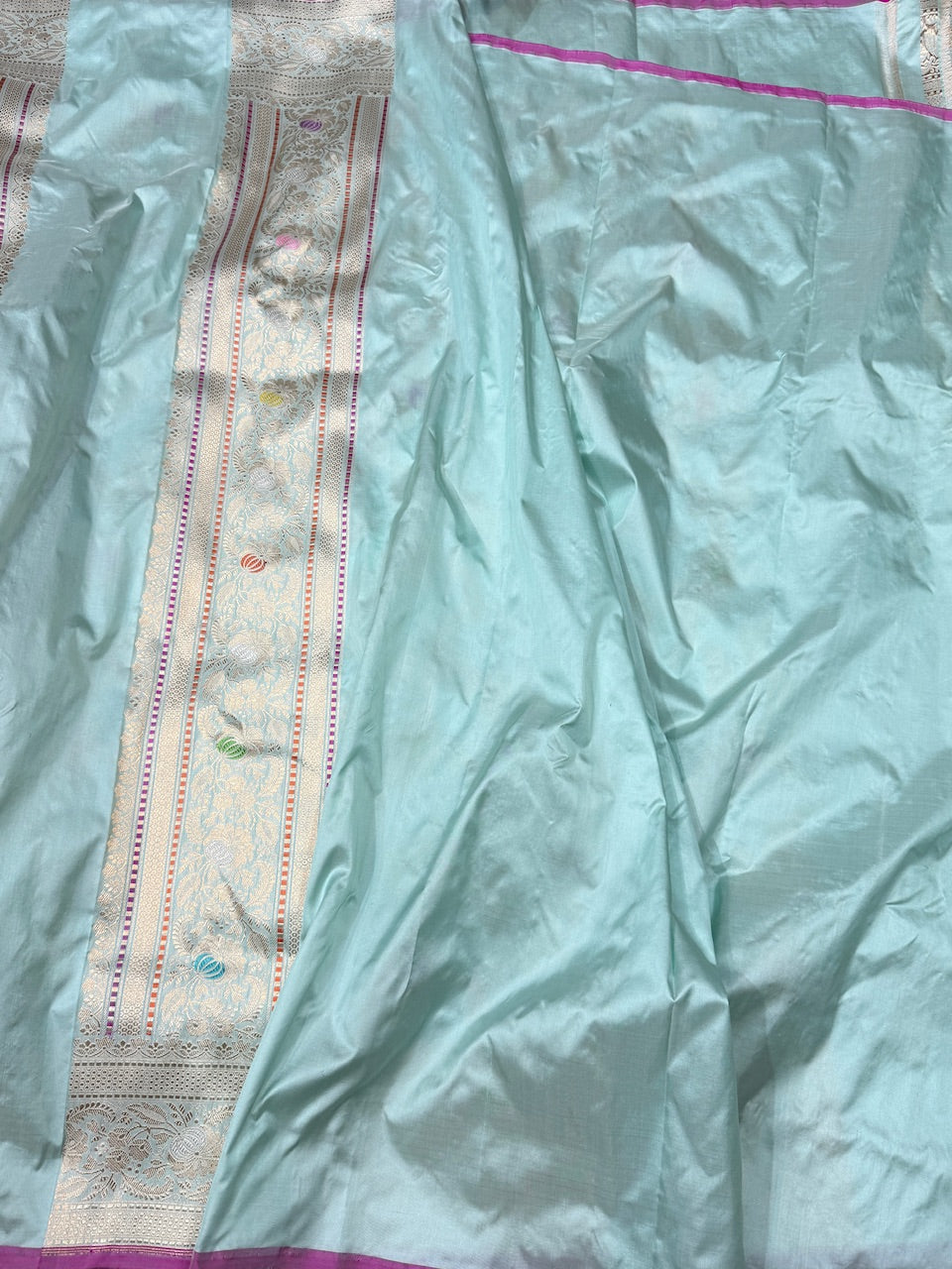 Handwoven Pure anarasi Silk Saree